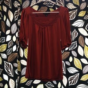 Rust Banana Republic top